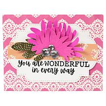 Diamond Press Floral Stems Stamp and Die Kit