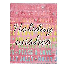 Diamond Press Happy Holidays Clear Texture Paste & Set of 6 Stencils