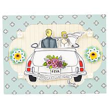 Diamond Press Here Comes the Bride Stamp and Die Kit