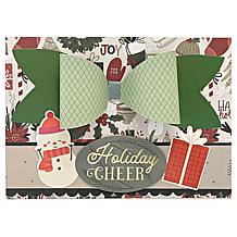 Diamond Press Holiday 3D Bow-Making Kit - Makes 24 Bows