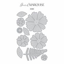 Diamond Press Large Flower Dies - Set of 10