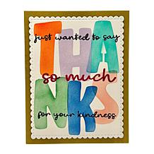 Diamond Press Layering Words Stamp and Stencil Kit