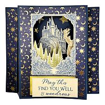 Diamond Press Marquise Stamp, Dies, Stencil School Kit