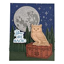 Diamond Press Marquise Stamp, Dies, Stencil School Kit