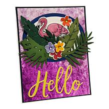 Diamond Press Mega Marker & Ink Kit with Orchid Gingham Storage Bag AS
