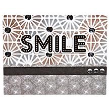 Diamond Press Mosaic Clear Texture Paste and Stencil Kit