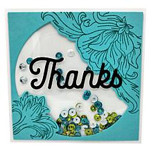 Diamond Press Nouveau Florals Stamp and Die Kit