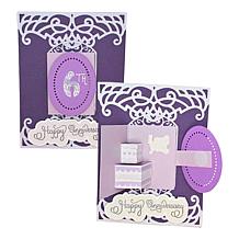 Diamond Press Silver Bitty Marquise Die-Cutting Machine Kit Auto-Ship®
