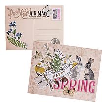 Diamond Press Spring Post Card and Die-Cuts Kit