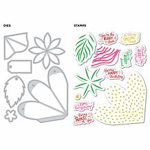 Diamond Press Strawberry Box Stamp and Die Kit