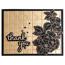 Diamond Press Textured 3D Embossing Folders - Set of 3