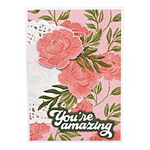 Diamond Press Thank You 3D Embossing Folders - Set of 3