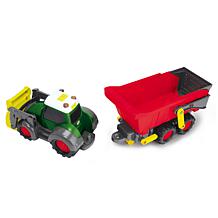 Dickie Toys Happy Fendt 25 Inch Farm Truck And Trailer