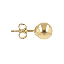 Dieci 10K Gold 6mm Ball Stud Earrings