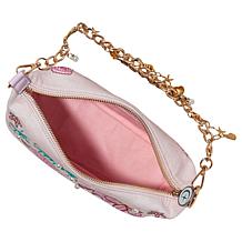 DiFerdinando Embroidered Tropical Shoulder Bag