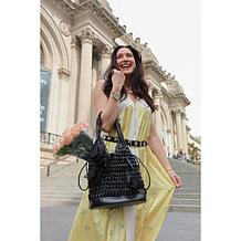 DiFerdinando Secret Garden Macrame Flower Tote Bag