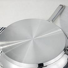 DiNA Helix 18/10 Stainless Steel 3pc Frying Pan Set