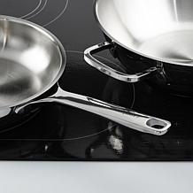 DiNA Helix 2pc 18/10 Stainless Steel Stir Fry Cookware Set