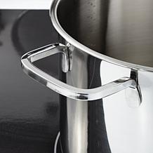 DiNA Helix Recycled 18/10 SS 8" Stockpot 3.2qt., Glass Lid