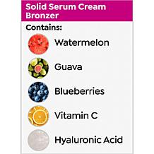 Doll 10 Fresh Squeezed Vitamin Infused Solid Serum Bronzer with Brush