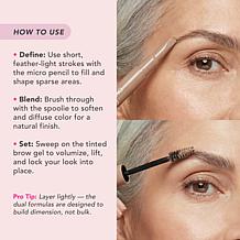 Doll 10 OverARCHiever Precision Brow Pencil & Filling Gel