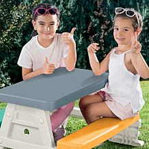 Dolu: Picnic Table for 4 - Indoor/Outdoor, 30.3 x 28 x 17"