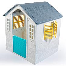 Dolu: Playhouse - White, Green, Yellow - Indoor & Outdoor Toy