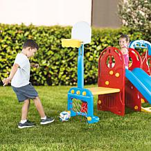 Dolu Toys 7-In-1 Backyard Playground