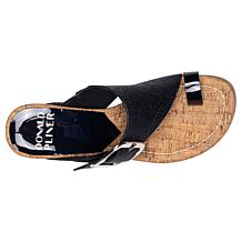 Donald Pliner Gyer Buckle Wedge Sandal