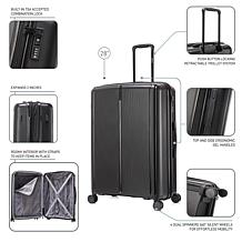 DUKAP Airley 28" Lightweight Hardside Spinner Suitcase