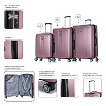 DUKAP Impact-Resistant Expandable Spinner Luggage