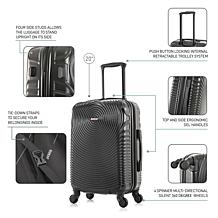 DUKAP Inception Lightweight Hardside Spinner 20" Carry-On