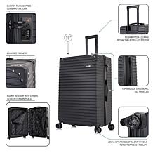 DUKAP Tour Collection 28" Lightweight Hardside Spinner Suitcase
