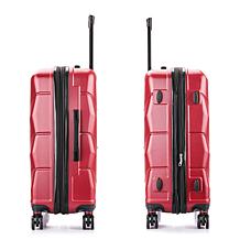 DUKAP Zonix 3-Piece Hardside Expandable Spinner Luggage Set