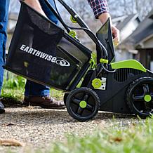 Earthwise DT71613AA 13-Amp 16" Corded Dethatcher w/ Scarifier and Bag