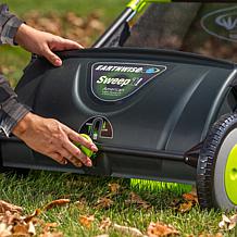 Earthwise LSW70021 21" Manual Push Rake Lawn Leaf Sweeper