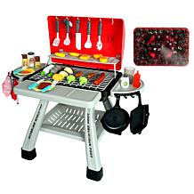 Easy Playhouse: BBQ Grill Toy Playset, Food & Cooking Accessories
