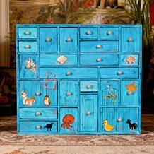 Easy Playhouse DIY Wooden Advent Calendar & Storage Box