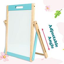 Easy Playhouse Wooden Tabletop Easel for Kids