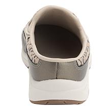 easy spirit Traveltime Leopard-Print Slip-On Clog