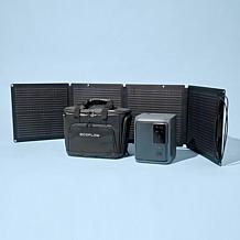 EcoFlow DELTA 3 Air Power Station with 110W Solar Panel & Bag