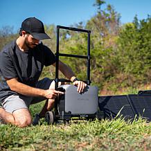 EcoFlow DELTA 3 Classic Power Station with 110W Solar Panel & Trolley