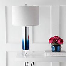 Edward 27" Glass and Crystal LED Table Lamp by JONATHAN Y