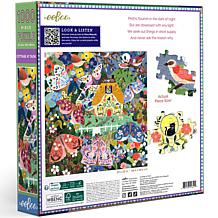 eeBoo Piece & Love Cottage at Dusk 1000 Piece Puzzle