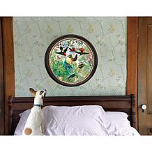 eeBoo Piece and Love Hummingbird 500-Piece Round Puzzle