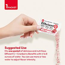 Efficient-C + Cranberry Benefits with Pomegranate - 180 Packets
