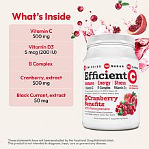 Efficient-C + Cranberry Benefits with Pomegranate - 30 Packets