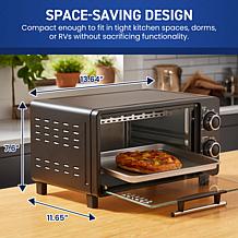 Elite Cuisine 4-Slice 9.5Qt. Toaster Oven Broiler