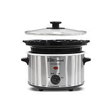 Elite Gourmet 2-Quart Oval Slow Cooker