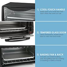 Elite Gourmet 2-Slice Toaster Oven with Timer